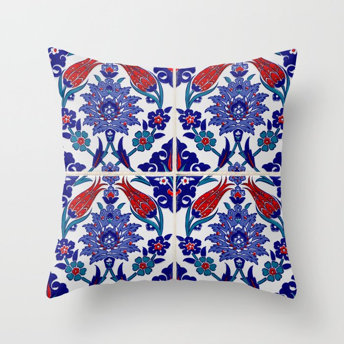 talavera mexican tile_1 Throw Pillow