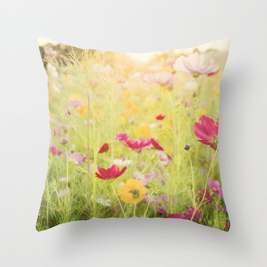 Rest stop Throw Pillow