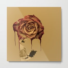 desert rose Metal Print | Digital, Graphicdesign, Eose, Man, Abstractart 