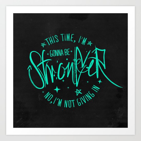 This Time... ALT. Art Print