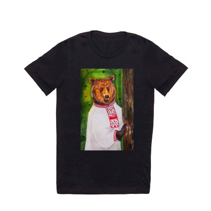 bear T Shirt Mariarchie | Society6