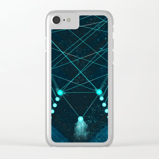 Mystic Space Clear iPhone Case