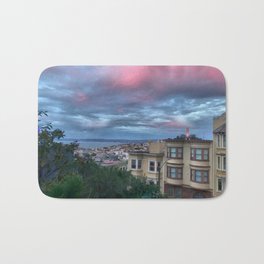 San Francisco - Pink Skies Bath Mat