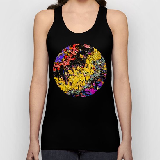 Shifting Shapes And Colors Unisex Tank Top