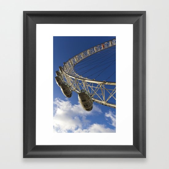 The London Eye Framed Art Print