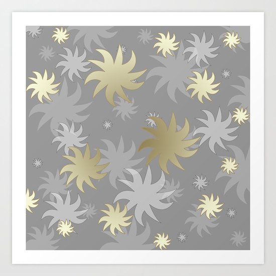 CHRISTMAS STARS 03 Art Print