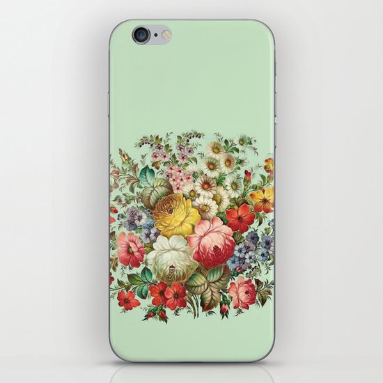 Russian Flowers iPhone & iPod Skin