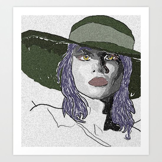 La Femme Art Print