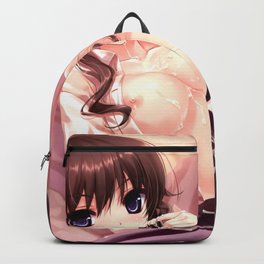 Cute Hentai Girl Playing With Gooey Substance Ultra HD Backpack