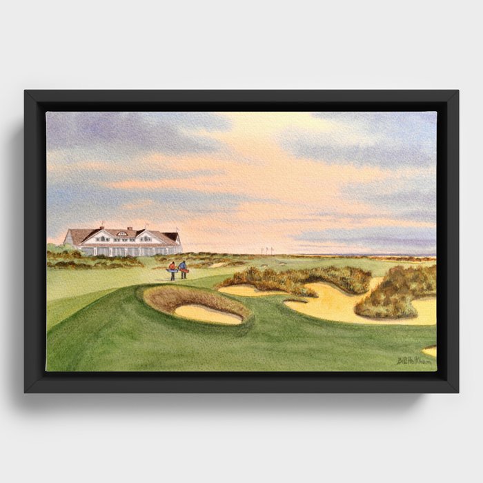 Kiawah Island Ocean Golf Course Framed Canvas
