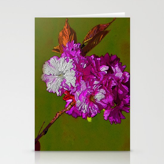 Cherry Blossom Stationery Cards