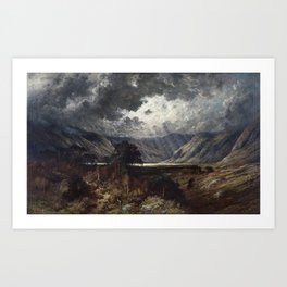 Gustave Dore - Loch Lomond Art Print