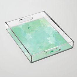 greencolortexture Acrylic Tray