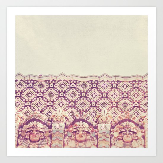 tres. Mayan Theatre, Los Angeles photograph Art Print
