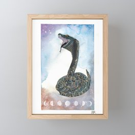 Sky Serpent Framed Mini Art Print