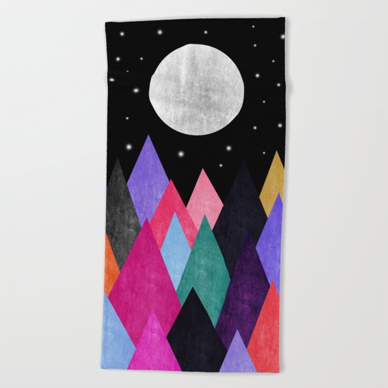 Moon Light XIX Beach Towel