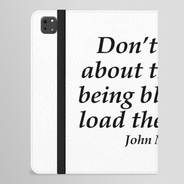 JOHN MADDEN INSPIRATIONAL QUOTES iPad Folio Case