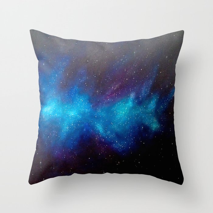 Galactic Energy Throw Pillow
