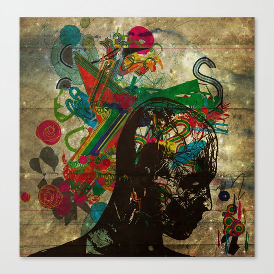 creative procrastination Canvas Print