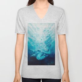 Immersing V Neck T Shirt