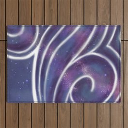 Painting On Stars Outdoor Rug
