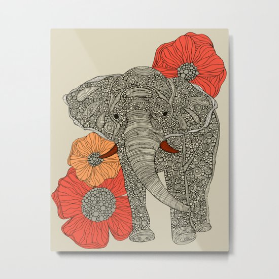 The Elephant Metal Print