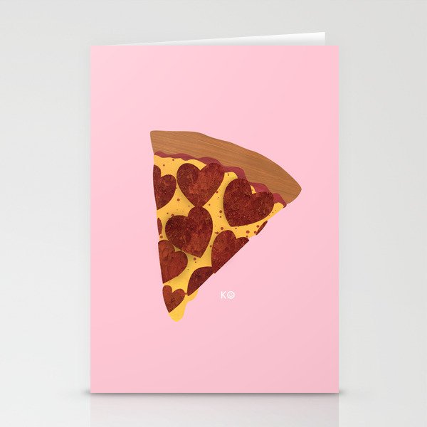 Pizza Stationery Cards