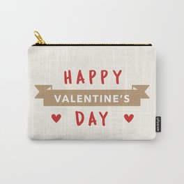 Happy Valentine's Day Carry-All Pouch | Valentinesdaydecor, Valentinelove, Valentine, Inlove, Valentinedecor, Valentinepartyart, Valentinesparty, Love, Lovers, Valentinesday 
