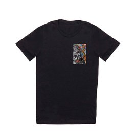 Kaleidoscope mind T Shirt | Psychological, Mystical, Psychedelic, Woman, Pattern, Drawing, Ink Pen, Freehand, Trippy, Marker 