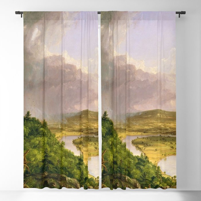 The Oxbow (Connecticut River near Northampton) by Thomas Cole Blackout Curtain