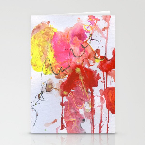 abstract storm N.o 2 Stationery Cards