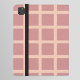 Postmodern Mauve Windowpane Grid Tile iPad Folio Case