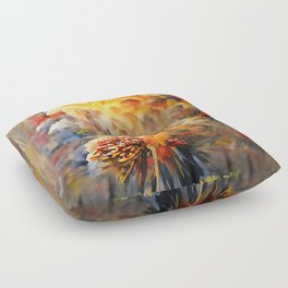 Explosive Resolution Floor Pillow