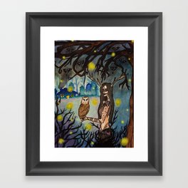 Forest Crone Framed Art Print