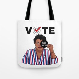 Vote Black Lives Matter Tote Bag