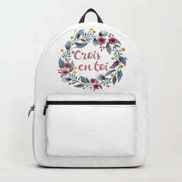 Crois en Toi - Francais - French Phrases Backpack