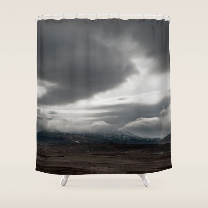 Heavy Sky Shower Curtain By Nurmut Society6