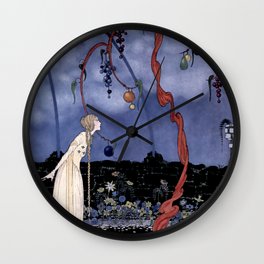 “Rosalie’s Tree” by Fairy Artist Virginia Sterrett Wall Clock