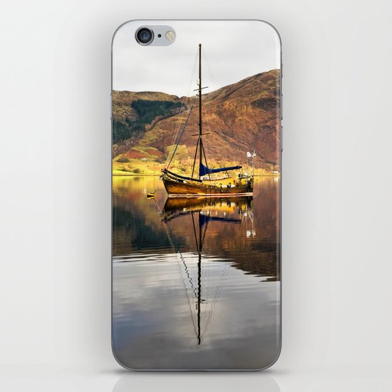 Sailboat Reflections iPhone & iPod Skin