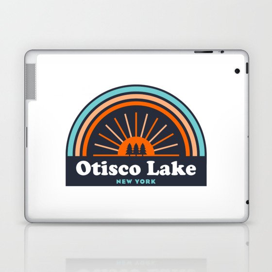 Otisco Lake New York Rainbow Laptop & iPad Skin