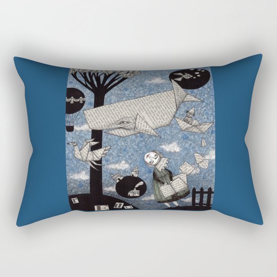 When I read... Rectangular Pillow