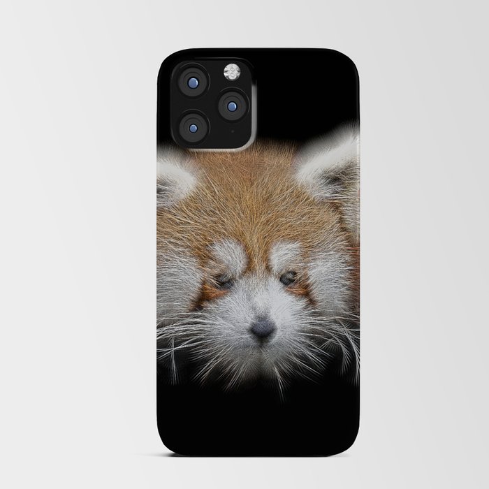 Spiked Red Panda iPhone Card Case