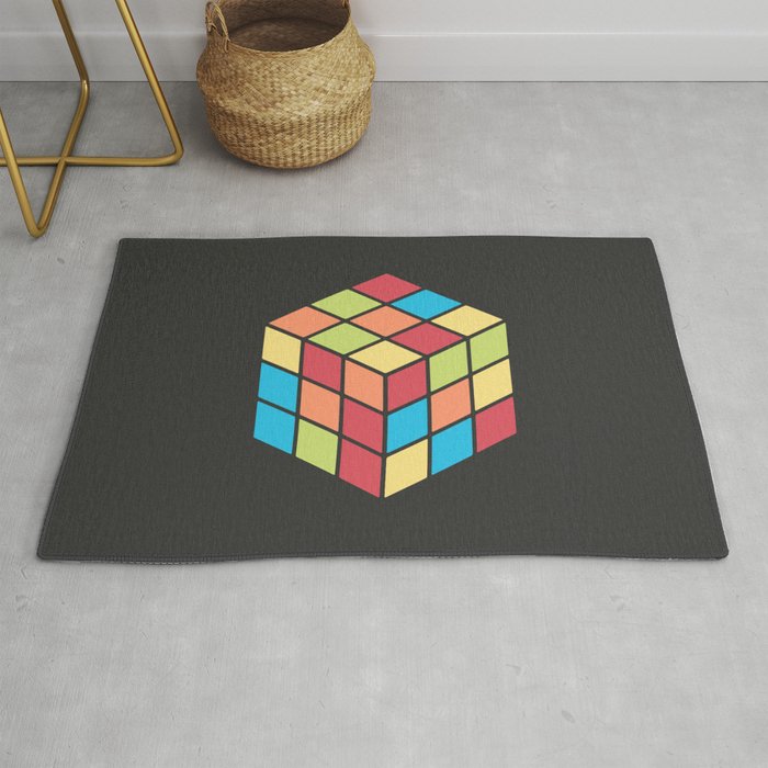 #68 Rubix Cube Rug