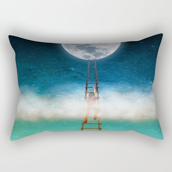 Reach for the Moon Rectangular Pillow