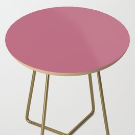Solid Dark Pink Side Table