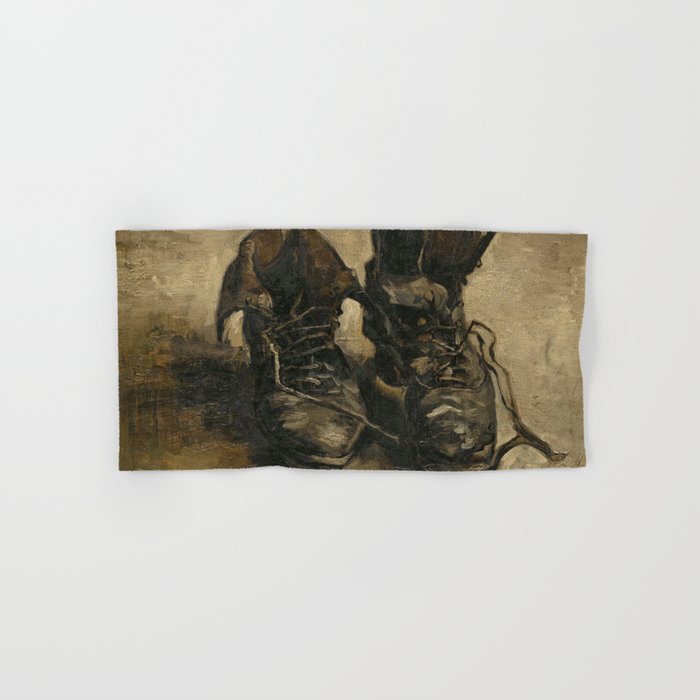 Vincent Van Gogh Boots Hand Bath Towel By Constantchaos Society6