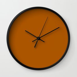 Monochrom orange 170-85-0 Wall Clock