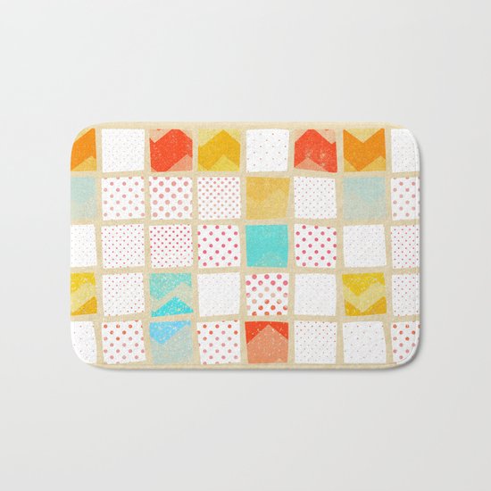 morning news Bath Mat