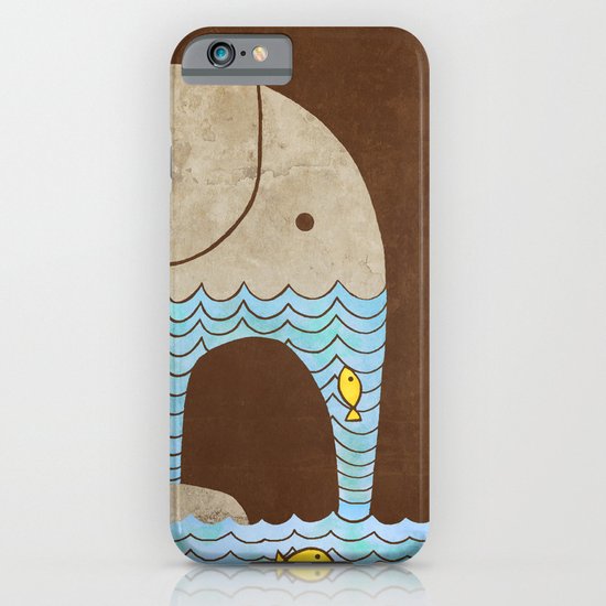 Thirsty Elephant - colour option iPhone & iPod Case