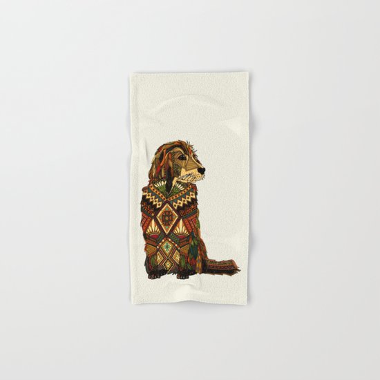 Golden Retriever ivory Hand & Bath Towel